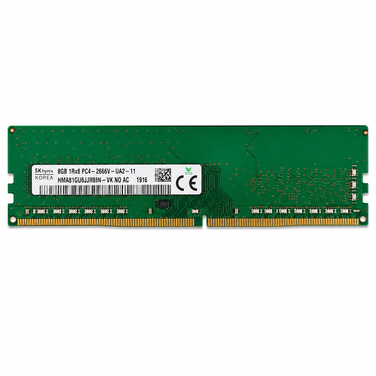 SK hynix 8GB DDR4 2666MHz PC4-21300 1Rx8 Desktop RAM (HMA81GU6JJR8N-VK)™