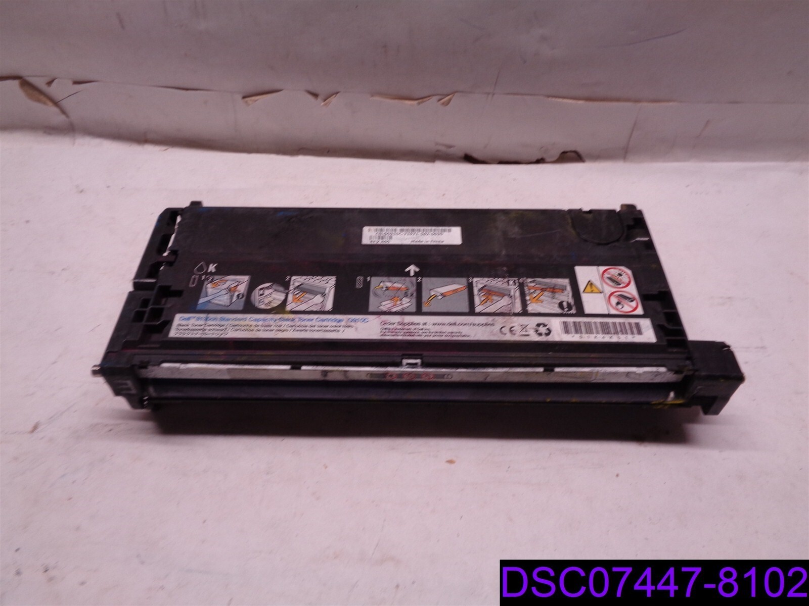 USED NEEDS FILLED Genuine Dell Black Toner Cartridge 3130cn, G910C