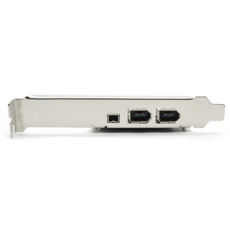 Pcie PCI-E Firewire Ieee 1394 2+1 3 Port Controller Card For Desktop PC Computer