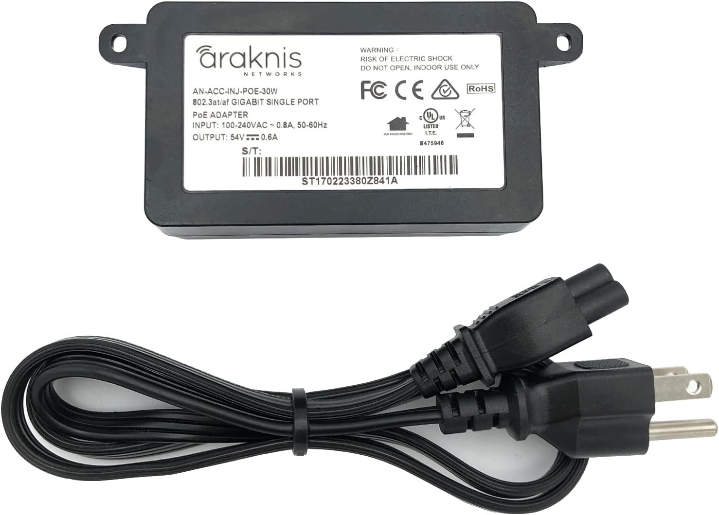 Araknis Networks AN-ACC-INJ-POE-30W