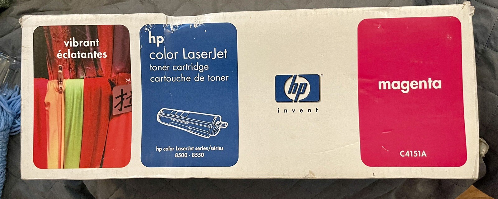 Genuine HP Laserjet - C4151A / MAGENTA Toner Print Cartridge - for Hp8500 - 8550