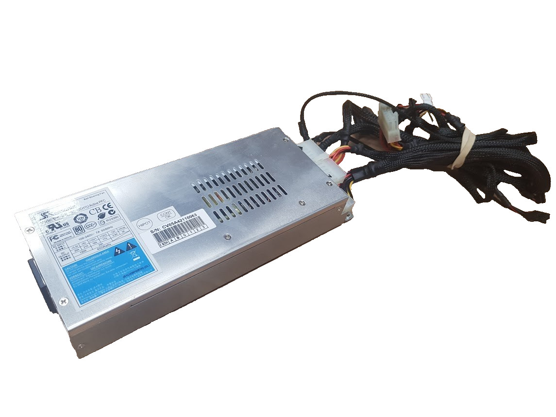 Seasonic SS-400H1U Active PFC 400W Industrial Grade Power Supply Unit