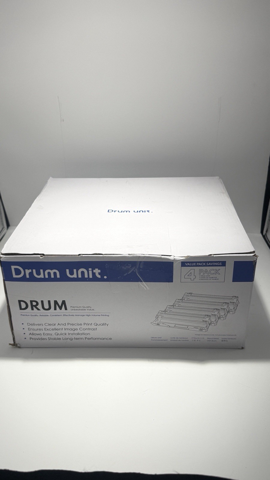DR223,DR223CL Drum Unit Set 4 Pack 3/4 Sealed