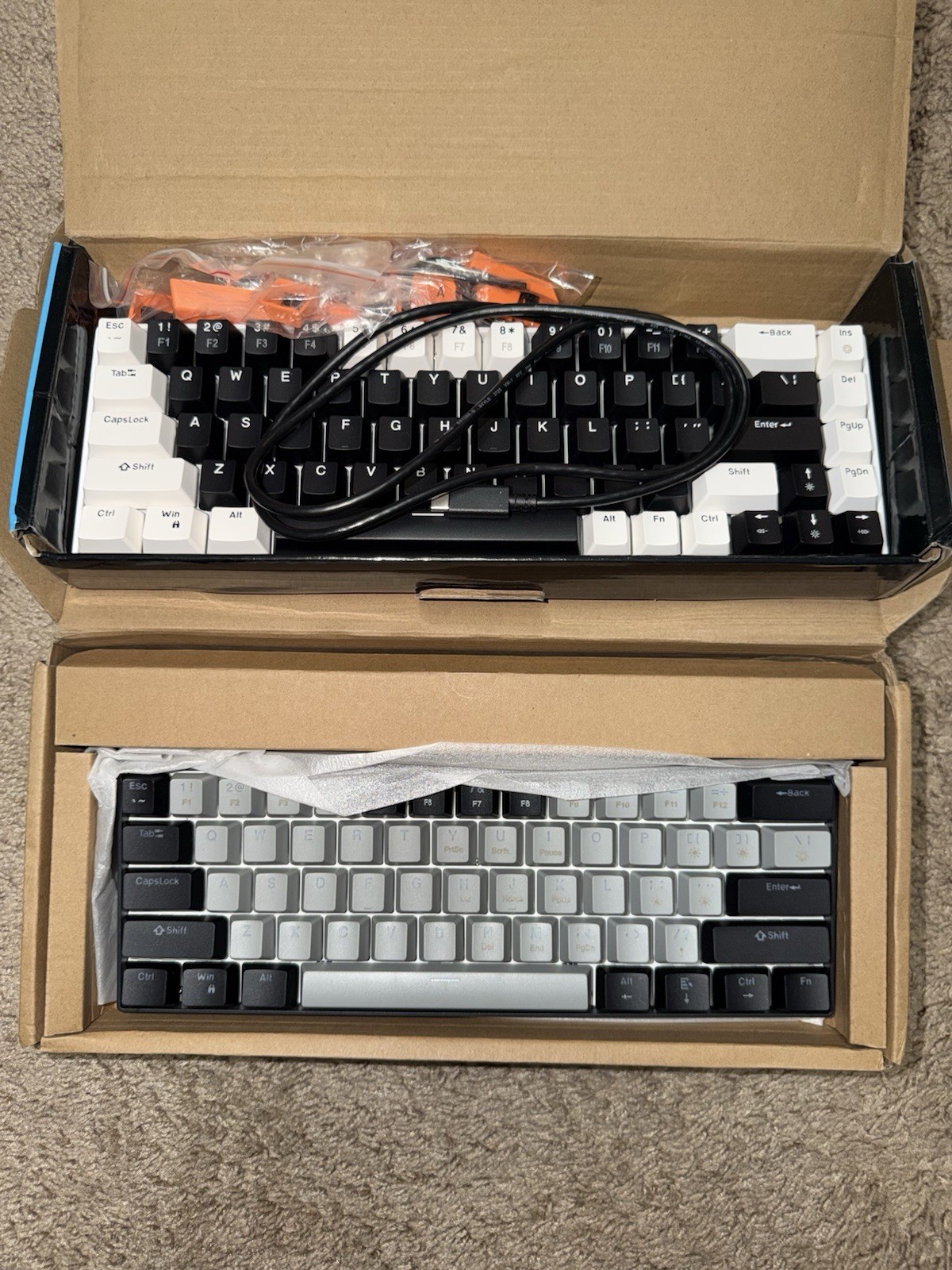 Magegee MK-BOX Mechanical Wired USB Keyboard Plug & Play - 2 Pack