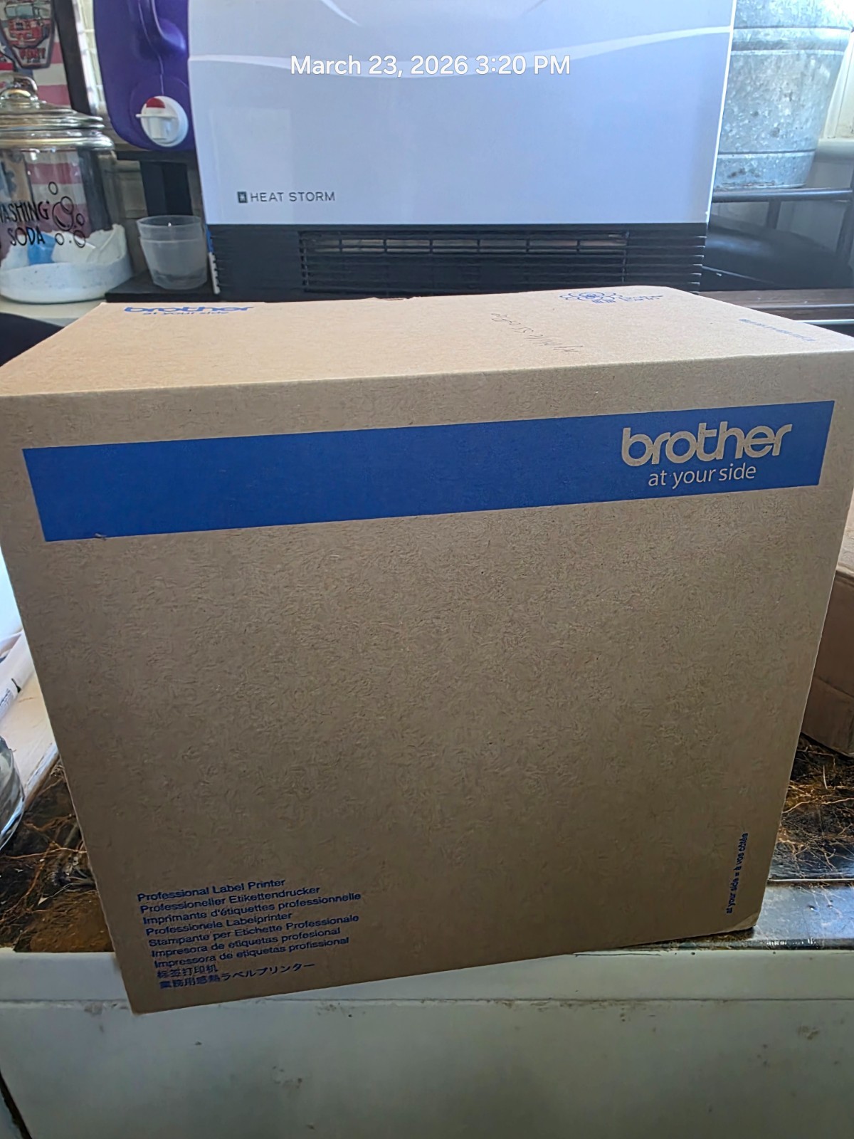 Brother TD-2020 Standard-Resolution 2-inch Direct Thermal Desktop Printer USB
