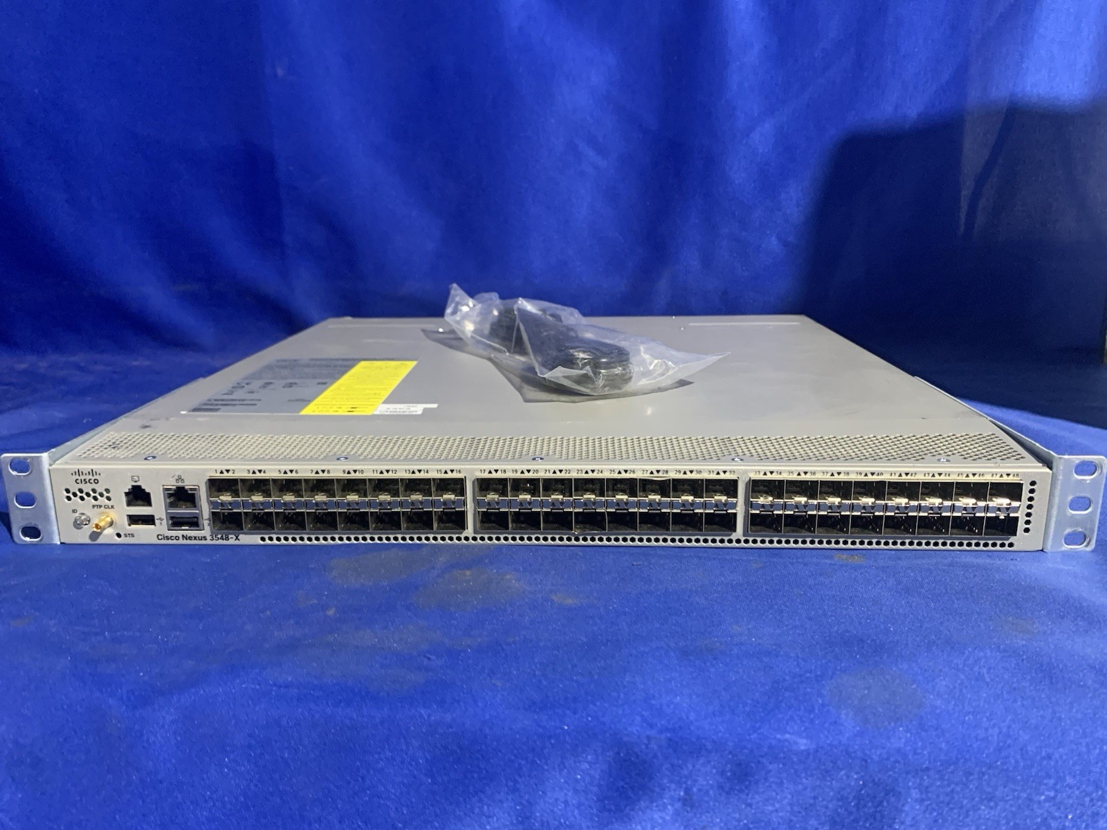 Cisco Nexus 3548-X N3K-C3548P-10GX 48-Port Switch - Power On Tested - Read