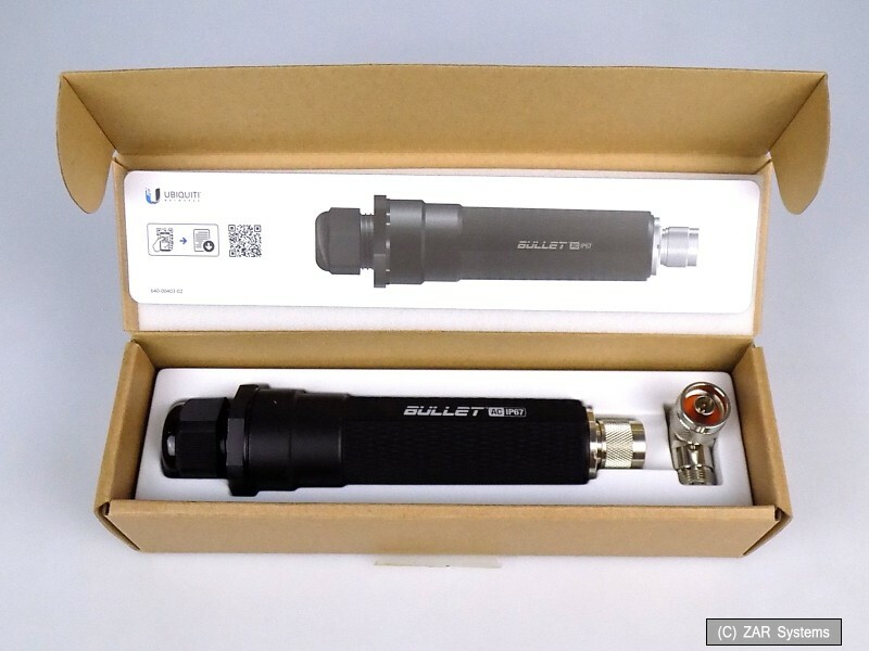 Ubiquiti Networks BulletAC-IP67 airMAX Bullet 2.4/5 GHz Dual Band airOS IP67 NEW