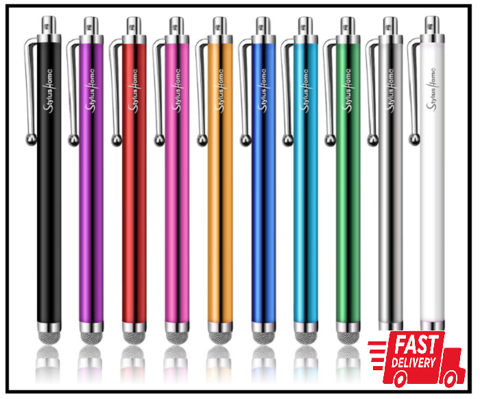 Stylus Pens for Touch Screens, StylusHome 10 Pack Mesh Fiber Tip Stylus Pens for