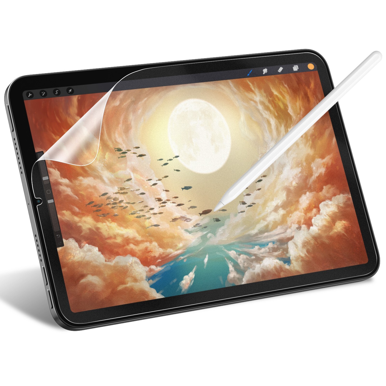 Paper Screen Protector for iPad mini (A17 Pro, 2024 Model) / mini 6 (2021 Model)
