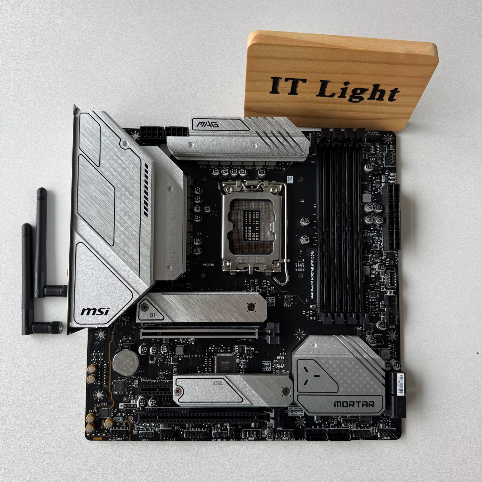 MSI MAG B660M MORTAR WIFI DDR4 LGA 1700 Intel B660 Micro ATX Intel Motherboard