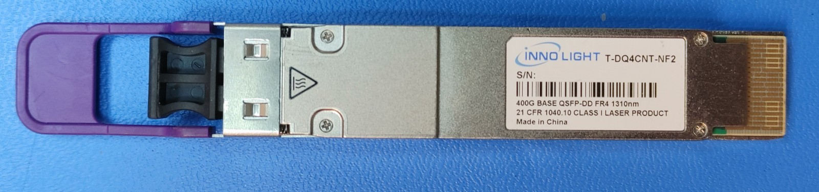 Innolight T-DQ4CNT-NF2 400G QSFP-DD FR4 SMF 1310nm 2km LC Transceiver