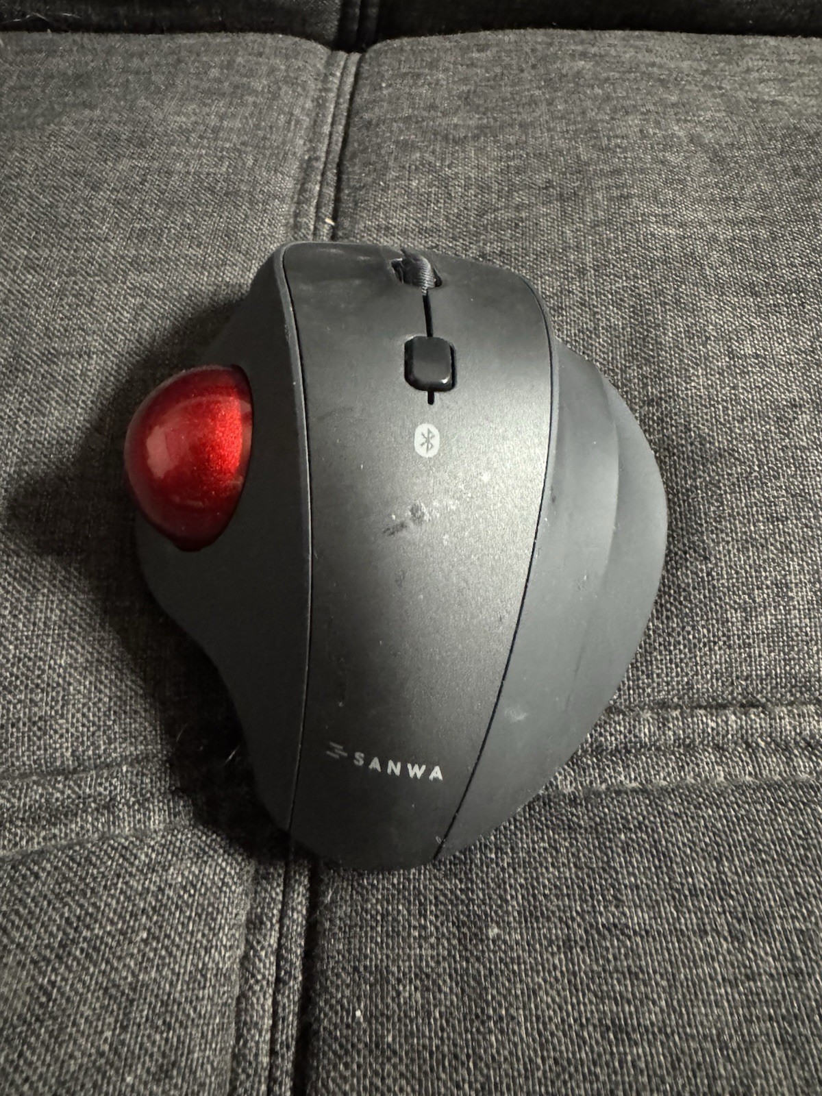 SANWA SUPPLY Wireless Bluetooth Track Ball Mouse GMABTTB130BK