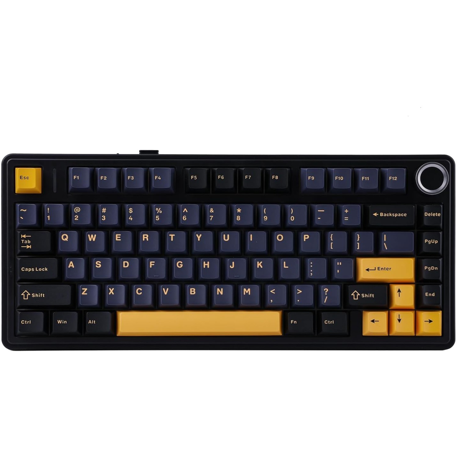 75% Compact Aula F75 Gasket Keyboard: Ergonomic Wireless, RGB Illumination