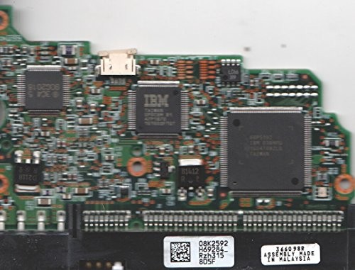 IC35L060AVV207-0, 08K2592 H69284, PN 13G0222, Hitachi 60GB SATA 3.5 PCB...
