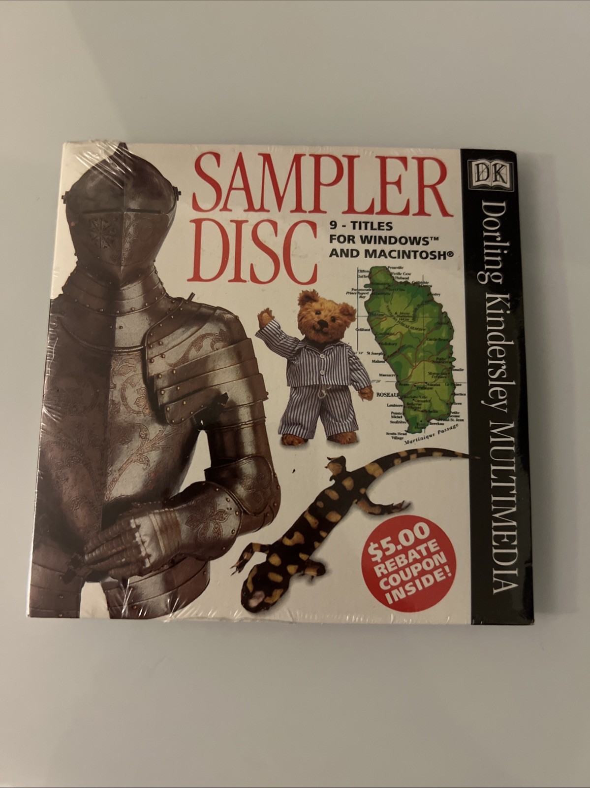 Dorling Kindersley Multimedia Sampler Disc Titles For Windows And Macintosh 1995