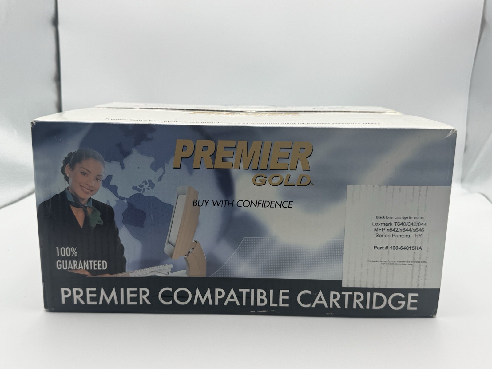 New High Yield Toner Cartridge For LEXMARK T640, T642, T644