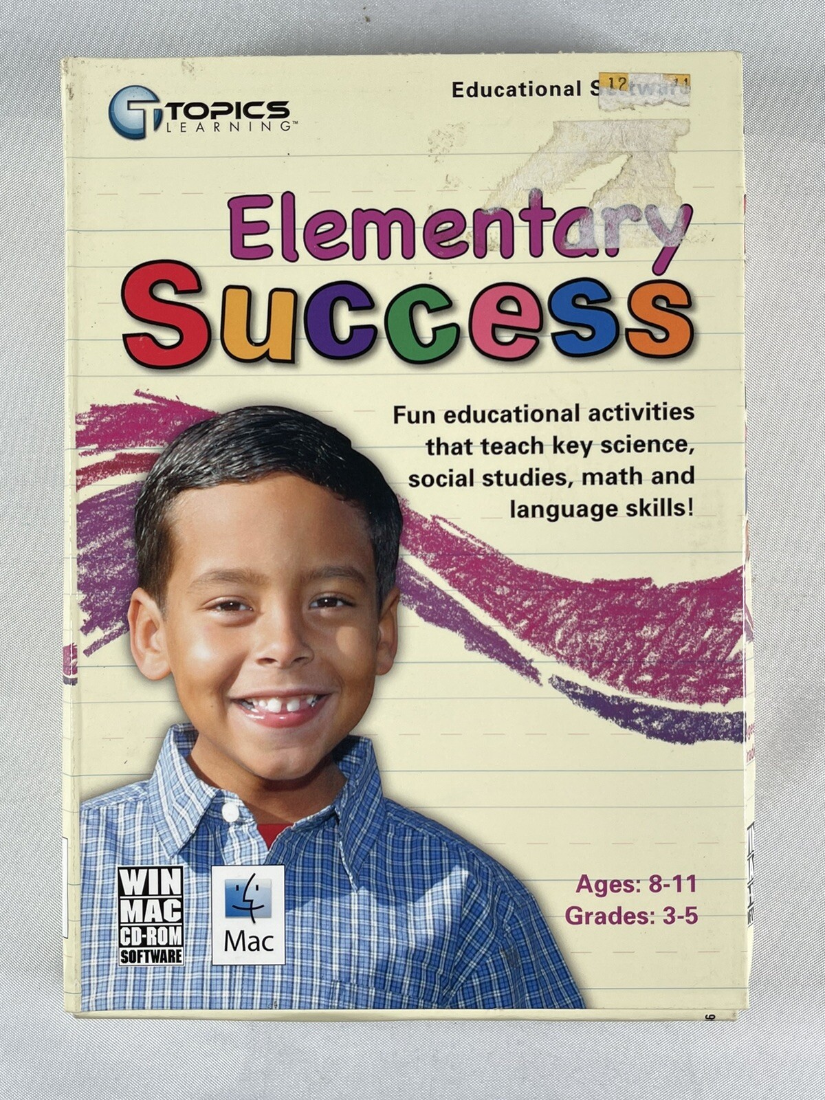 Topics Entertainment Elementary Success Grades 3-5-Windows XP, Vista