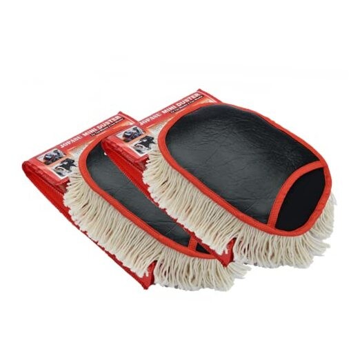 JOPASU Mini Duster (Pack of 2) for Cleaning Dust from Car Interiors & Bikes. 