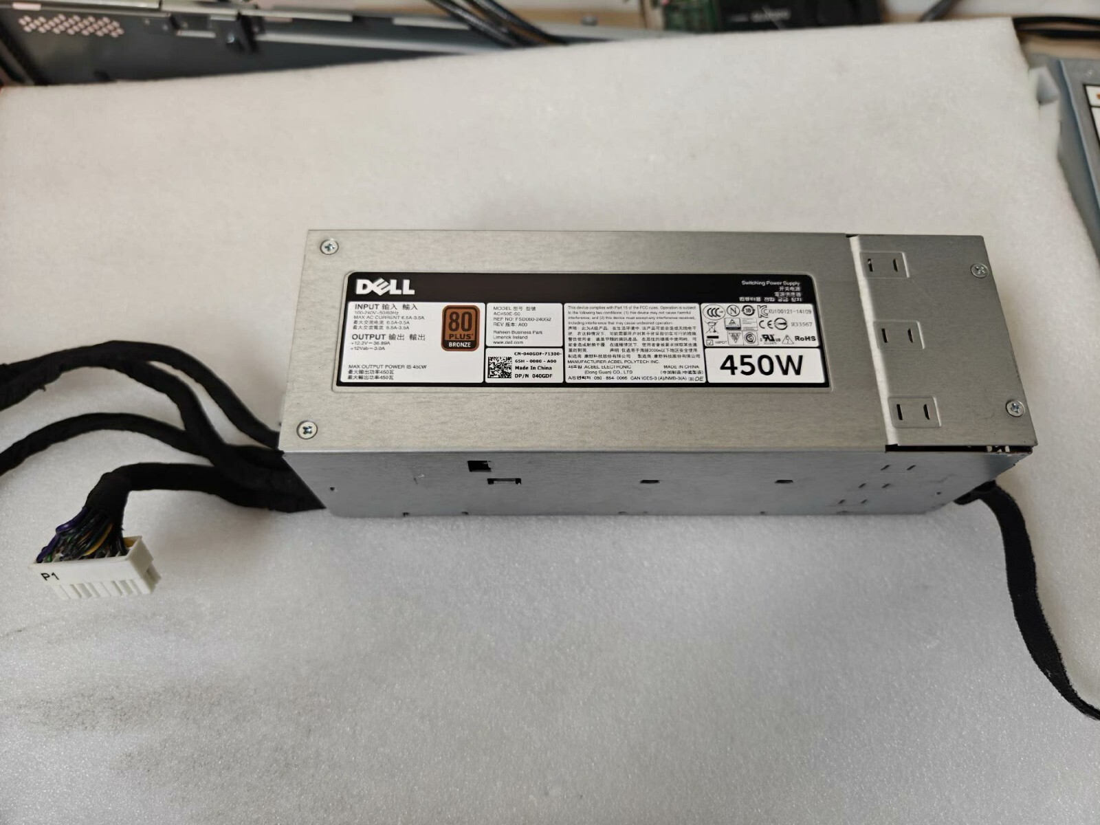 Dell DPS-450AB-7 POWER SUPPLY AC450E-S0 AC450E-S1 450W FOR POWEREDGE T440 45FD1