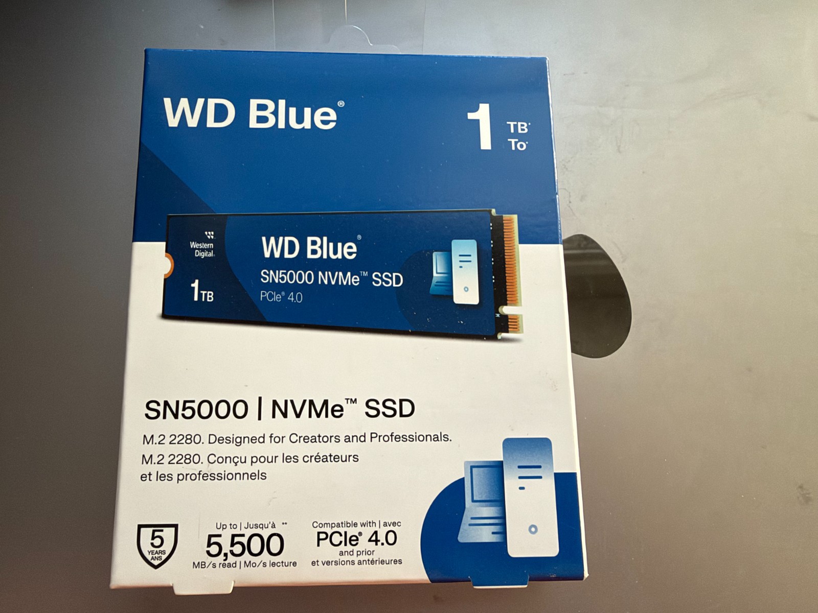 [SSD + MOBO] WD Blue SN5000 1TB + ASUS Prime B550M-A WiFi II AMD AM4