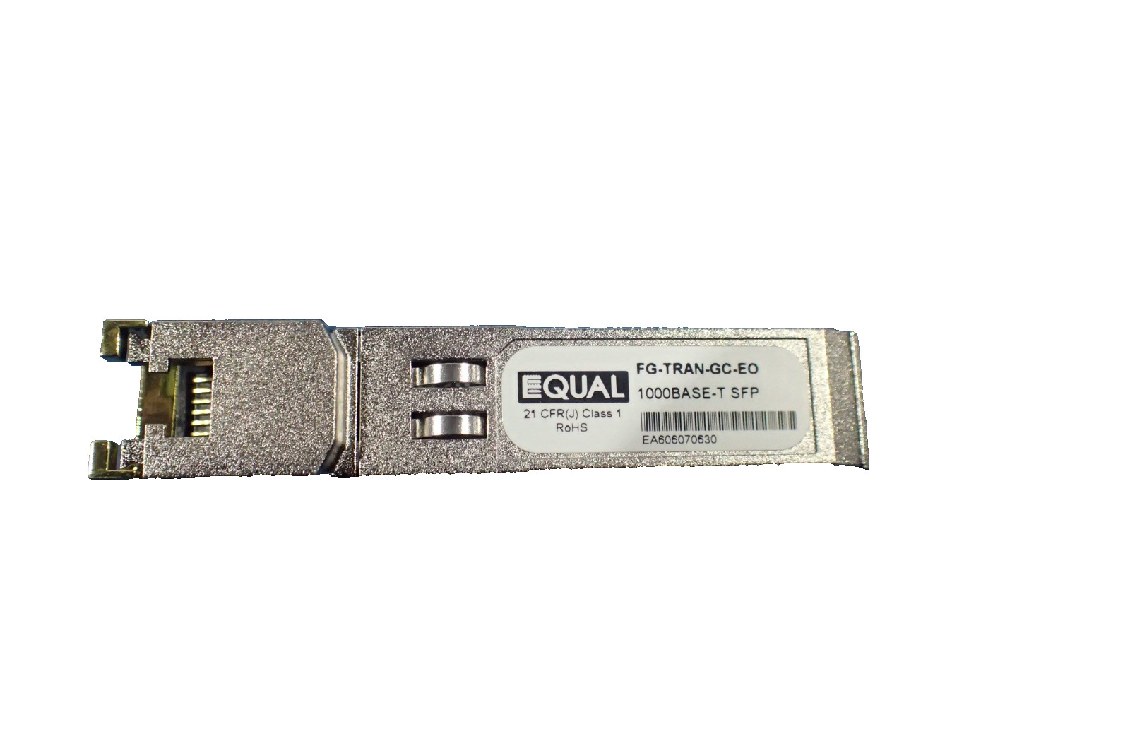 Lot of 20 Equal FG-TRAN-GC-EO GBIC 1000Base-T SFP RJ45 Transceiver Module