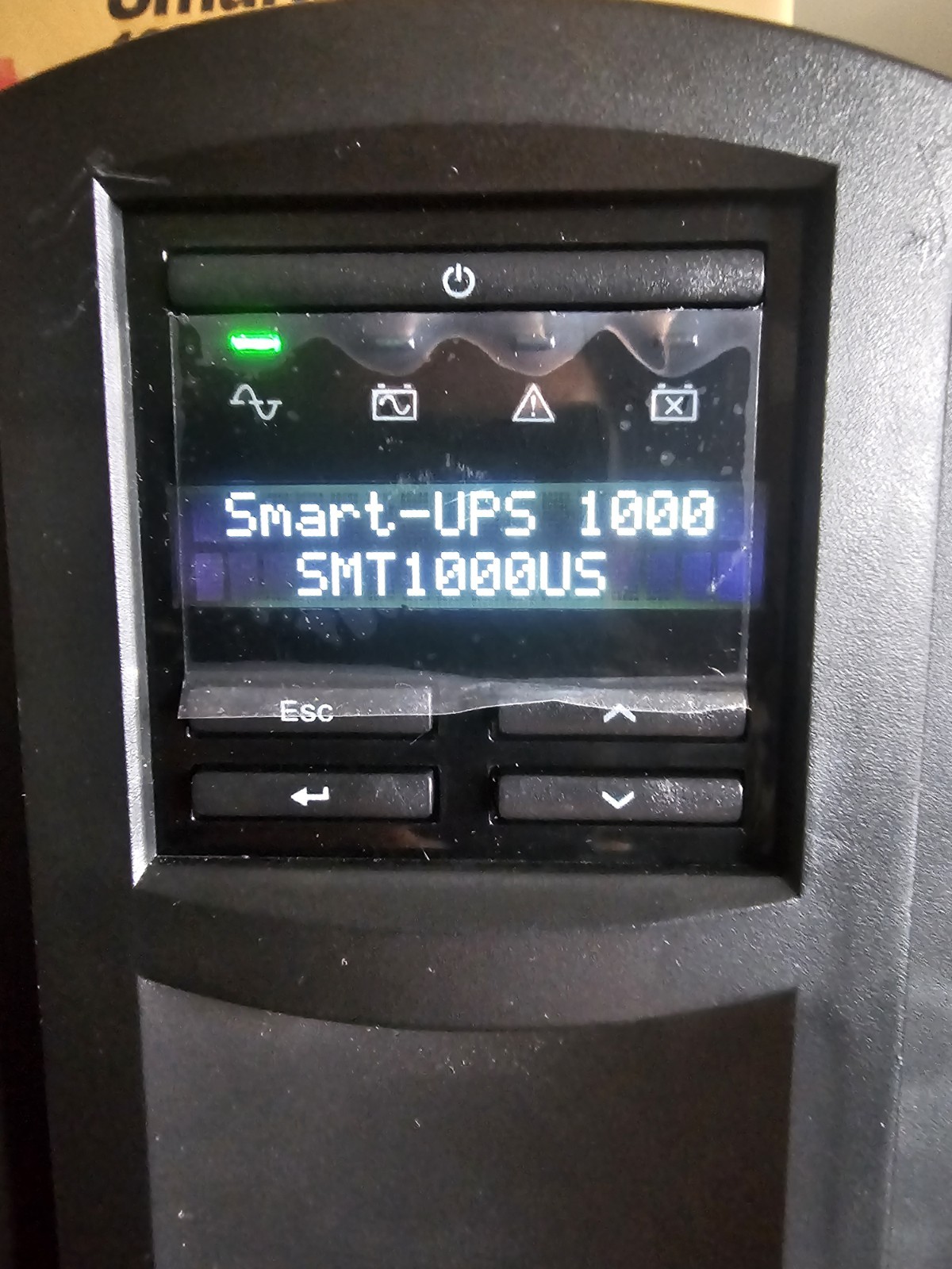 APC SMT1000 Smart-UPS 120 VAC 1000/1500va NEW OPEN BOX, NEW BATTERIES, TESTED.