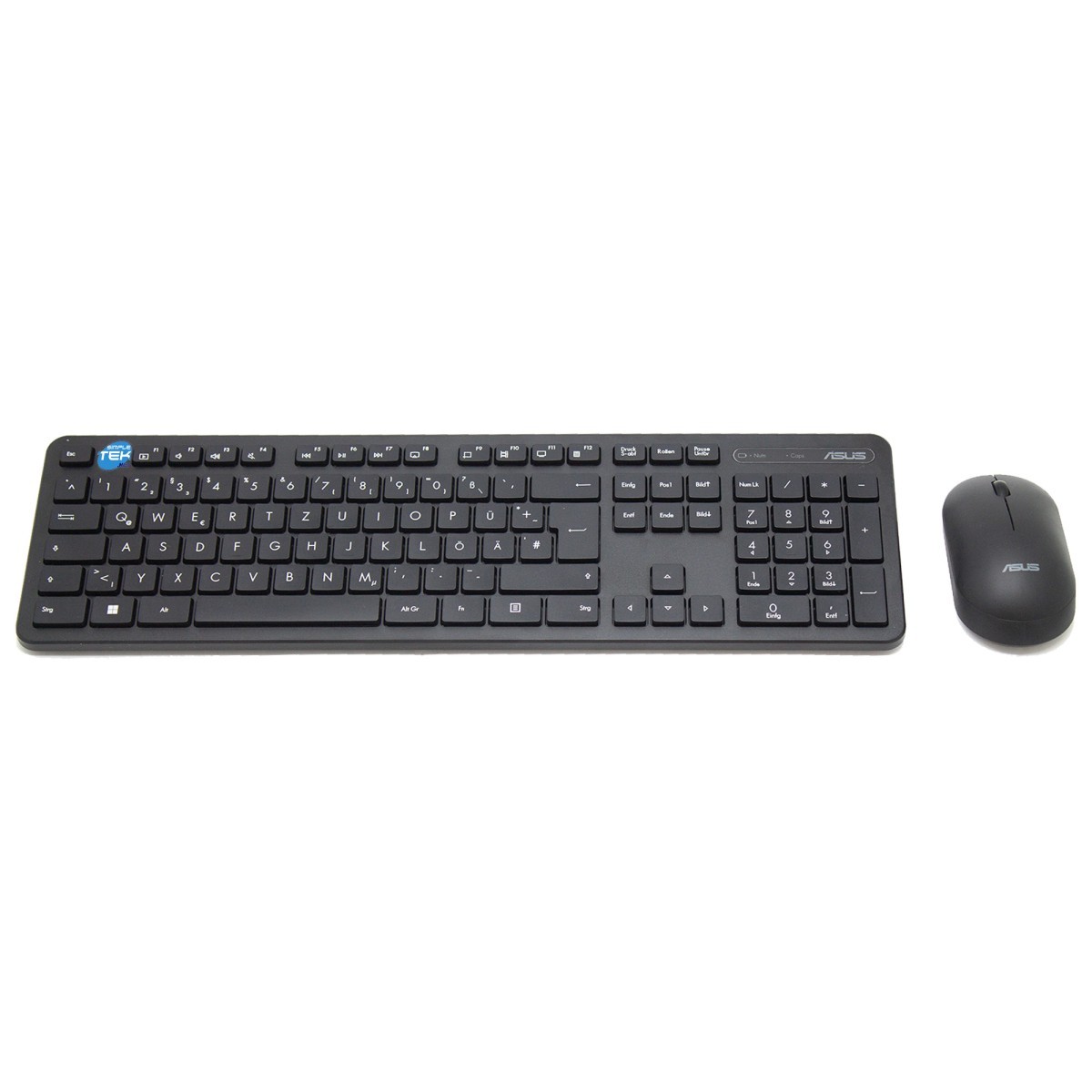 Asus Cw100 Wireless Mouse And Keyboard Kit German Qwertz Layout Black Wifi