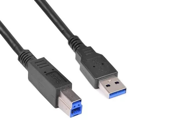 USB 3.0 Cable a Male to B Male 2Ft Superspeed USB 3.0 A-B/A Male to B Male