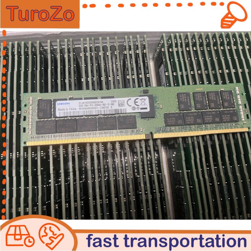 Samsung 32GB DDR4 3200MHz PC4-25600 ECC RDIMM Server Memory RAM M393A4K40DB3-CWE