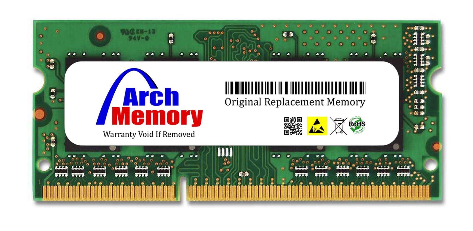 H2P64AA HP RAM 4GB DDR3-1600MHz PC3-12800 204-Pin SODIMM Memory