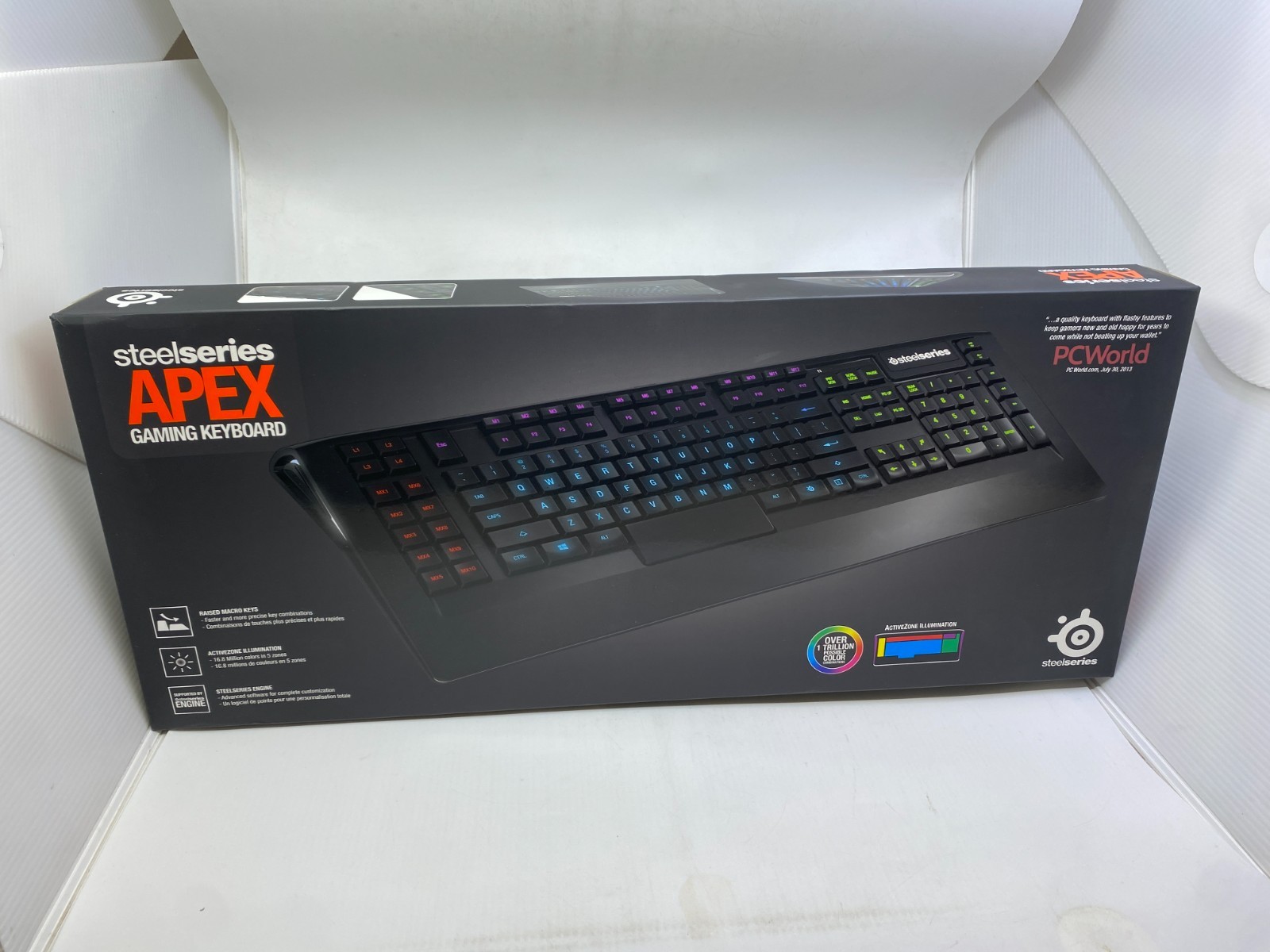 SteelSeries Apex Gaming Keyboard 64145, Black, NEW, SEALED