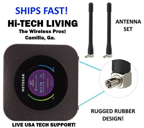 NETGEAR NIGHTHAWK M1100/M6 TS9  ▶2 Antennas  ✅ Improved performance ✅ FAST USA ✅