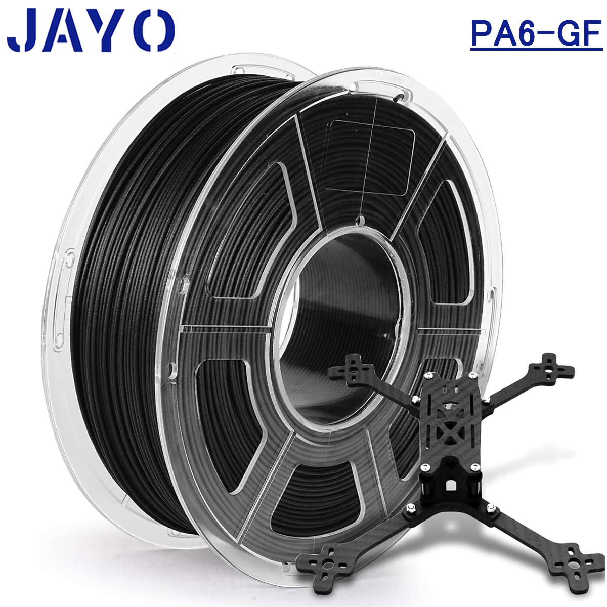 JAYO 1KG PA6-GF Nylon Glass Fiber 3D Printer Filament 1.75mm Wear Resistant