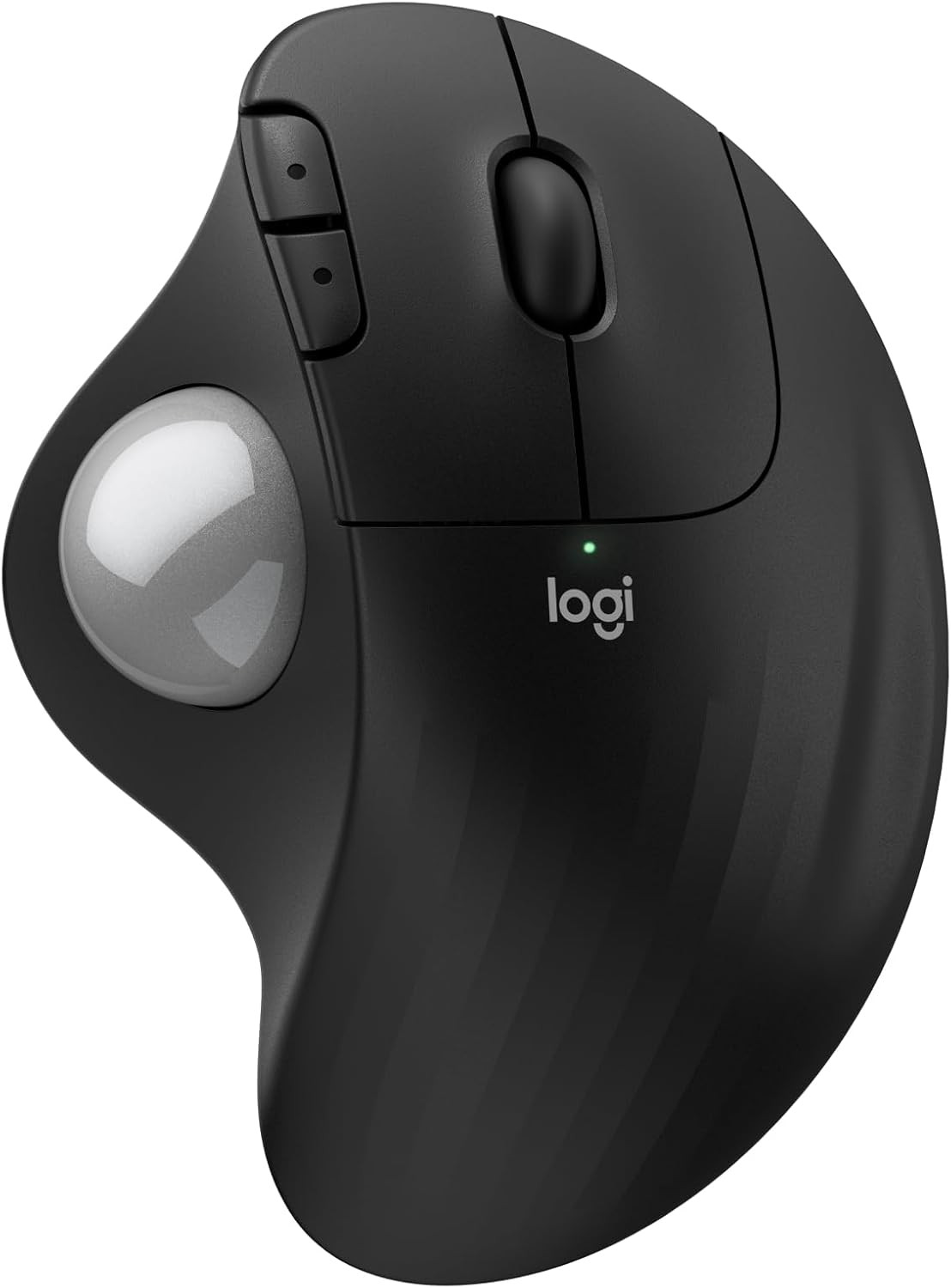 Logitech Ergo M575S Wireless Bluetooth Trackball Mouse - Graphite Blue Ball