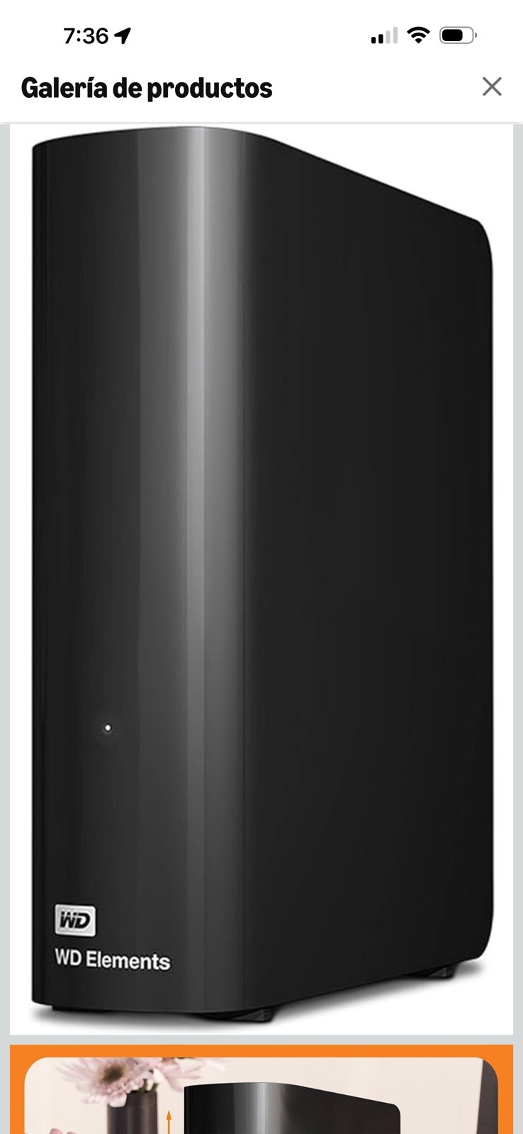 WD Elements Desktop External Hard Drive 8TB USB 3.0 - Black (WDBWLG0080HBK-NESN)
