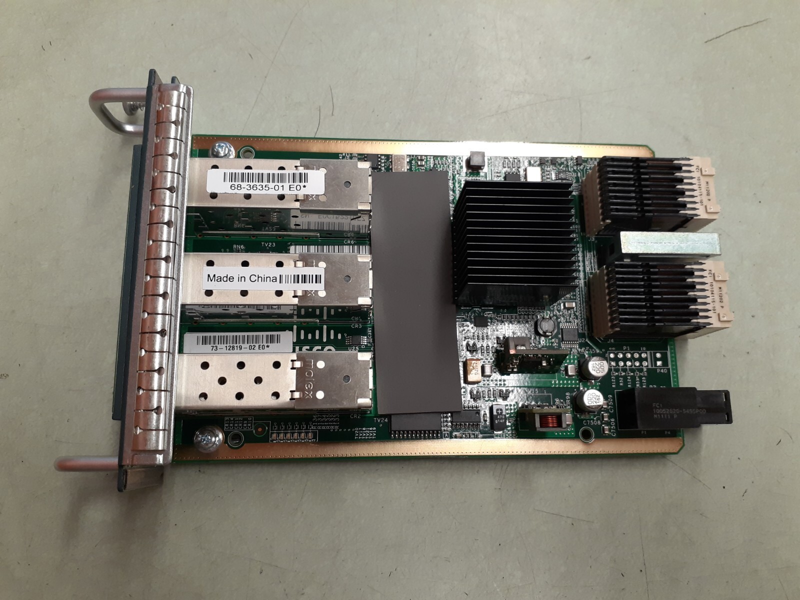 73-12819-02 Cisco N10-E0060 V01 6-Port Fiber Channel Expansion Module 