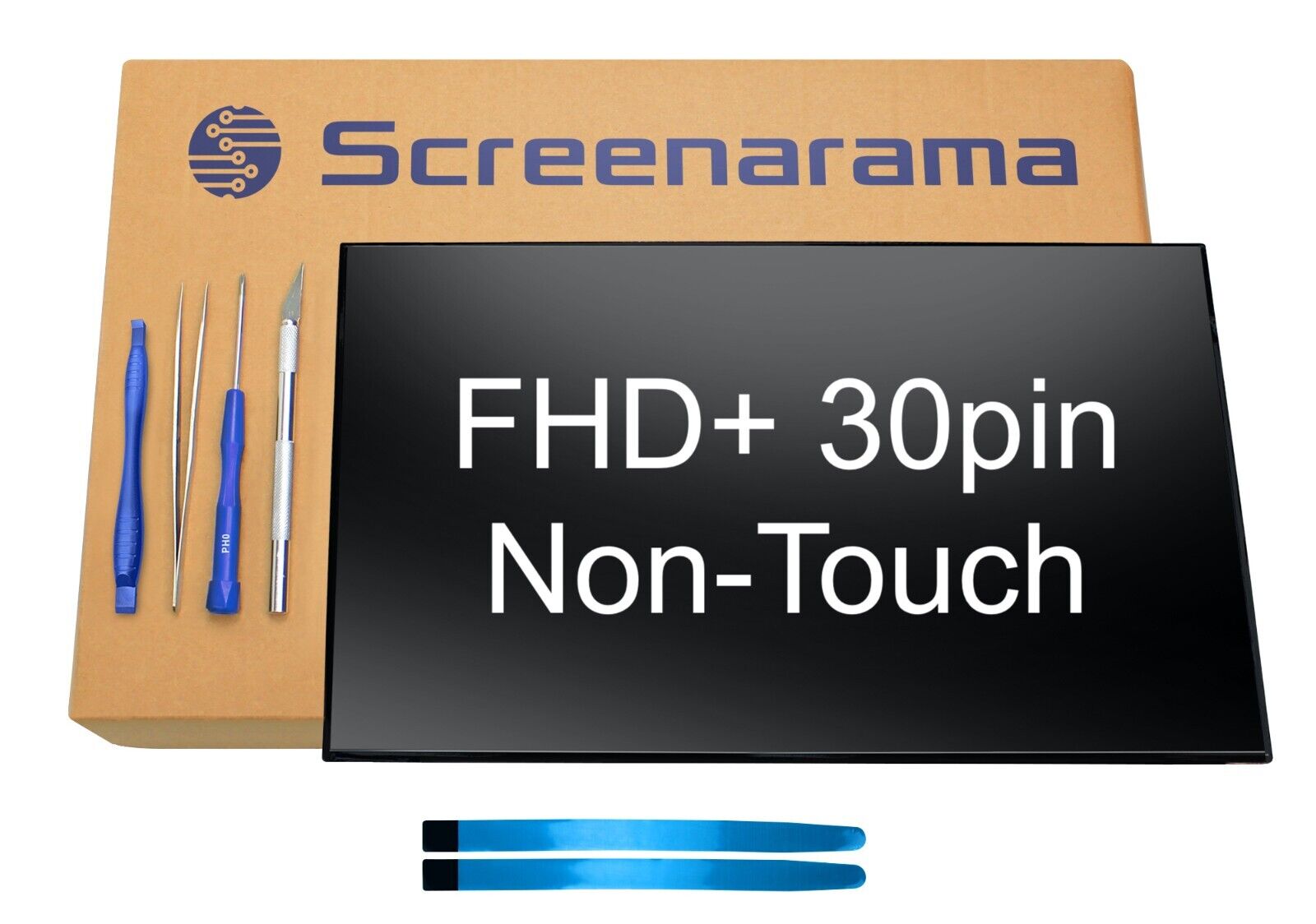 AUO B140UAN03.0 FHD+ 30pin LED LCD Screen + Tools SCREENARAMA * FAST