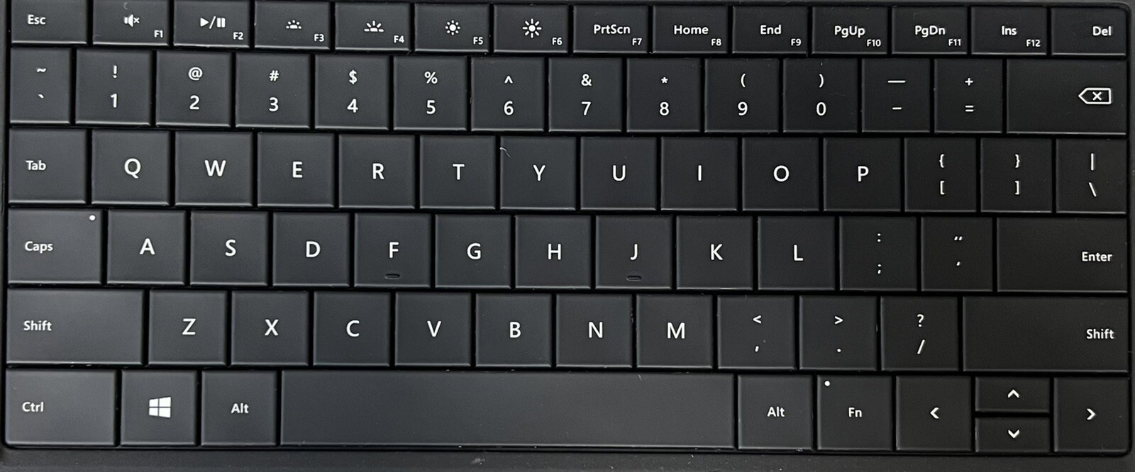 Microsoft Surface Pro 3 Type Case LAPTOP KEYBOARD REPLACEMENTKEYS KEYCAPS (1654)
