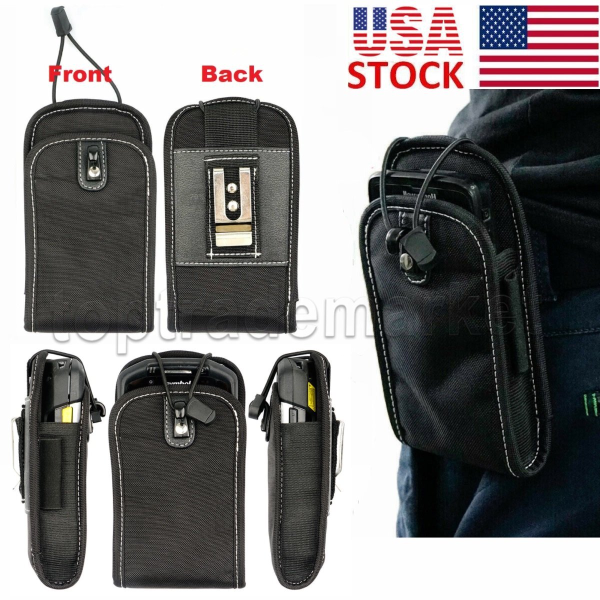 US Scanner Holster w/ Belt Clip for  Zebra TC75 TC70 TC72 TC77 TC70x 75x