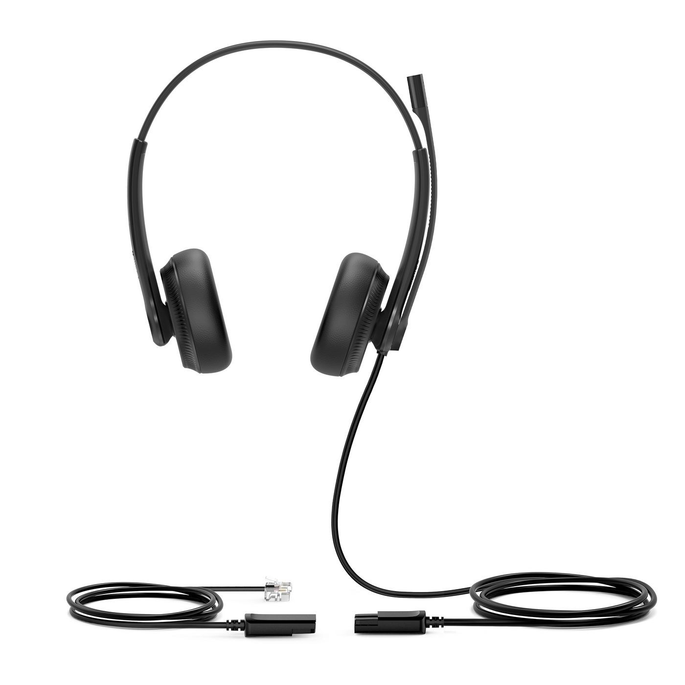 Yealink W128276296 YHS34_DUAL Headphones/Headset Wired Head-Band Office/Cal ~E~
