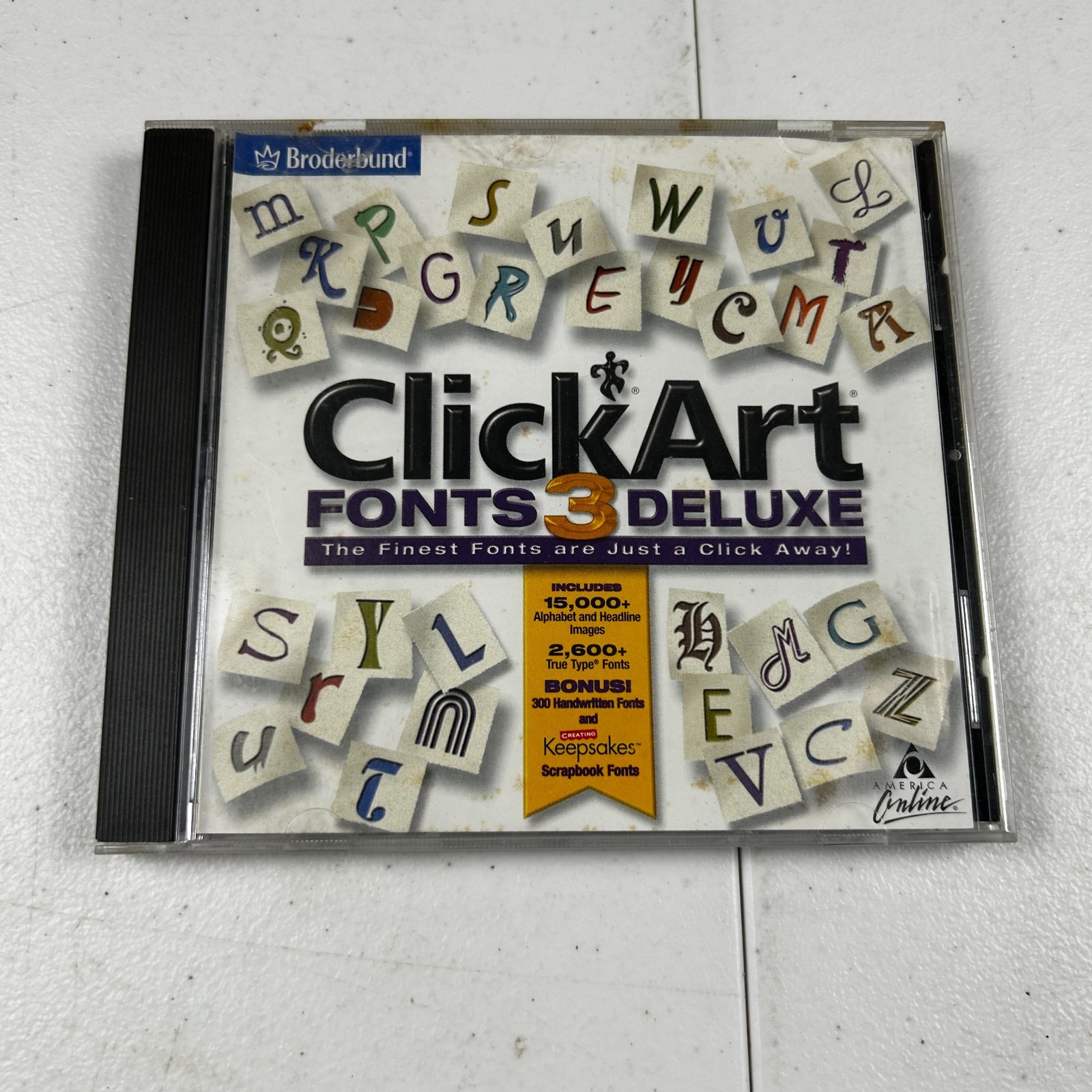 Clickart Fonts 3 Deluxe PC Software