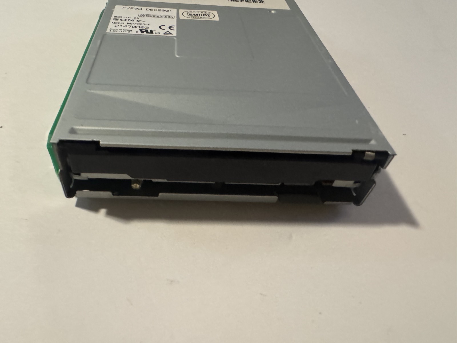 Sony MPF920-F 3.5" Internal Floppy Disk Drive & Cable 1.44MB Tested