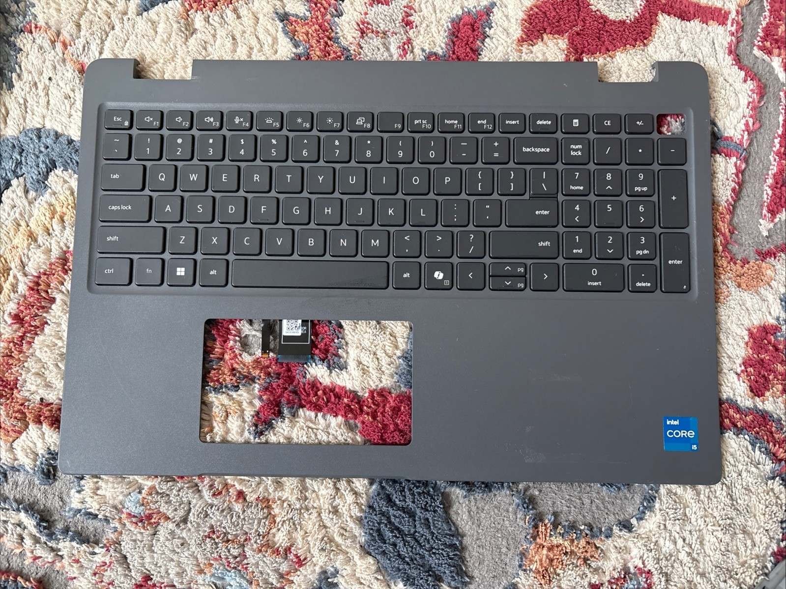 lot of 10 Dell Latitude 3540 Palmrest US Backlit Eng kbd AI key   DVR0W 0DVR0W