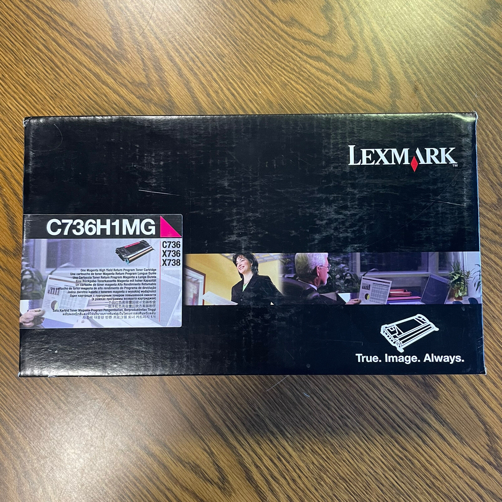 Geuine  Lexmark OEM C736H1KG Magenta Toner