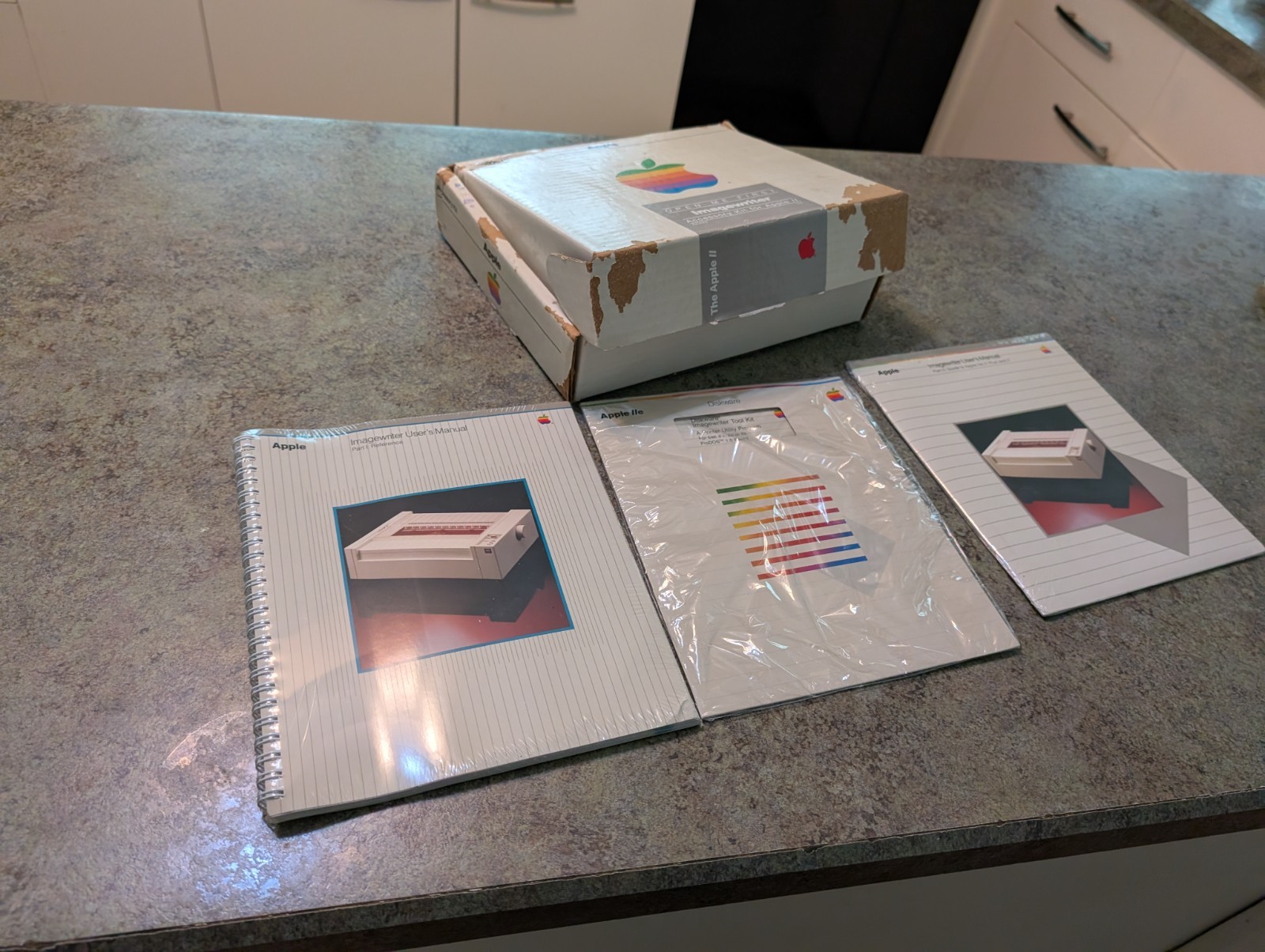 Vtg Original APPLE Imagewriter User's Manual I & II & Took Kit Diskware SEALED