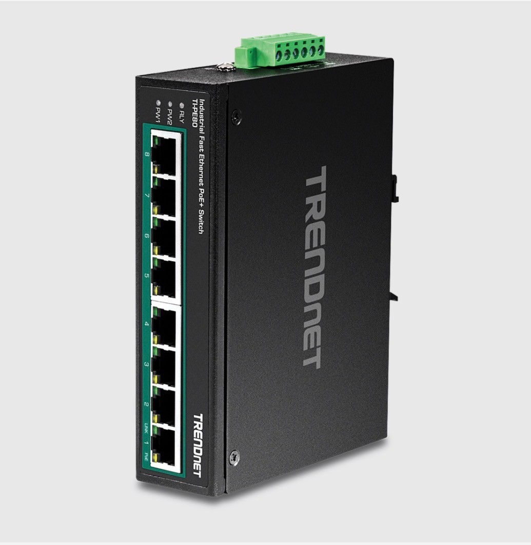 TRENDnet  8 Port Ethernet Switch TI-PE80