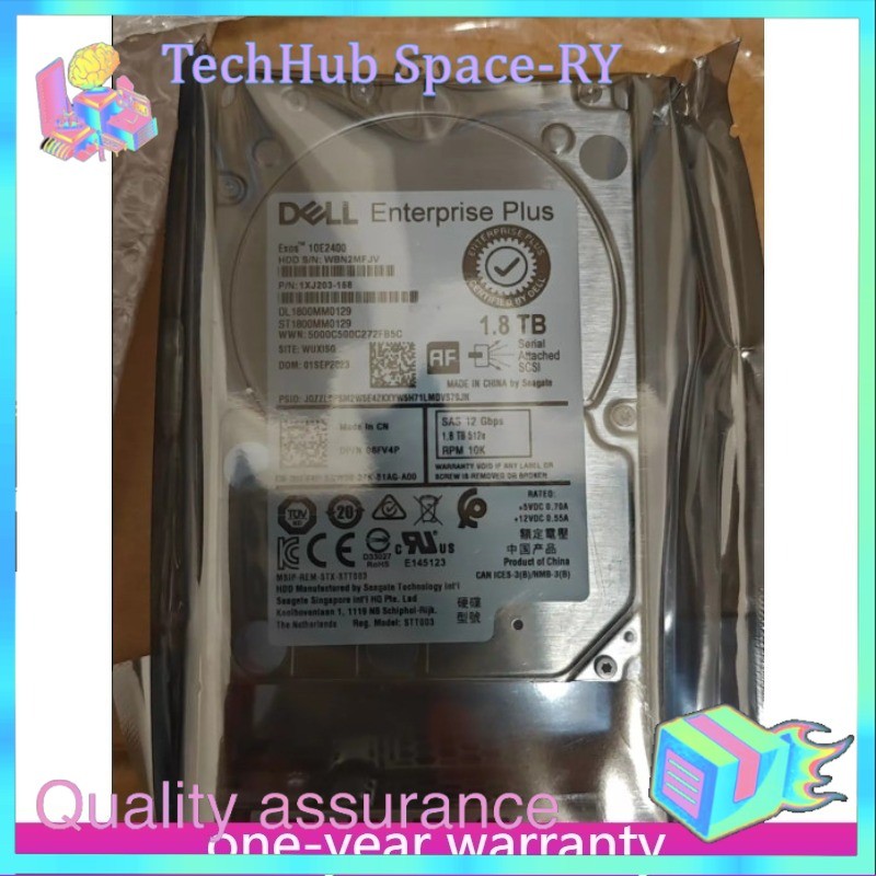 ST1800MM0129 DELL 06FV4P 1XJ203-158 1.8T 2.5" SAS SC4020/5020 Hard Drive New