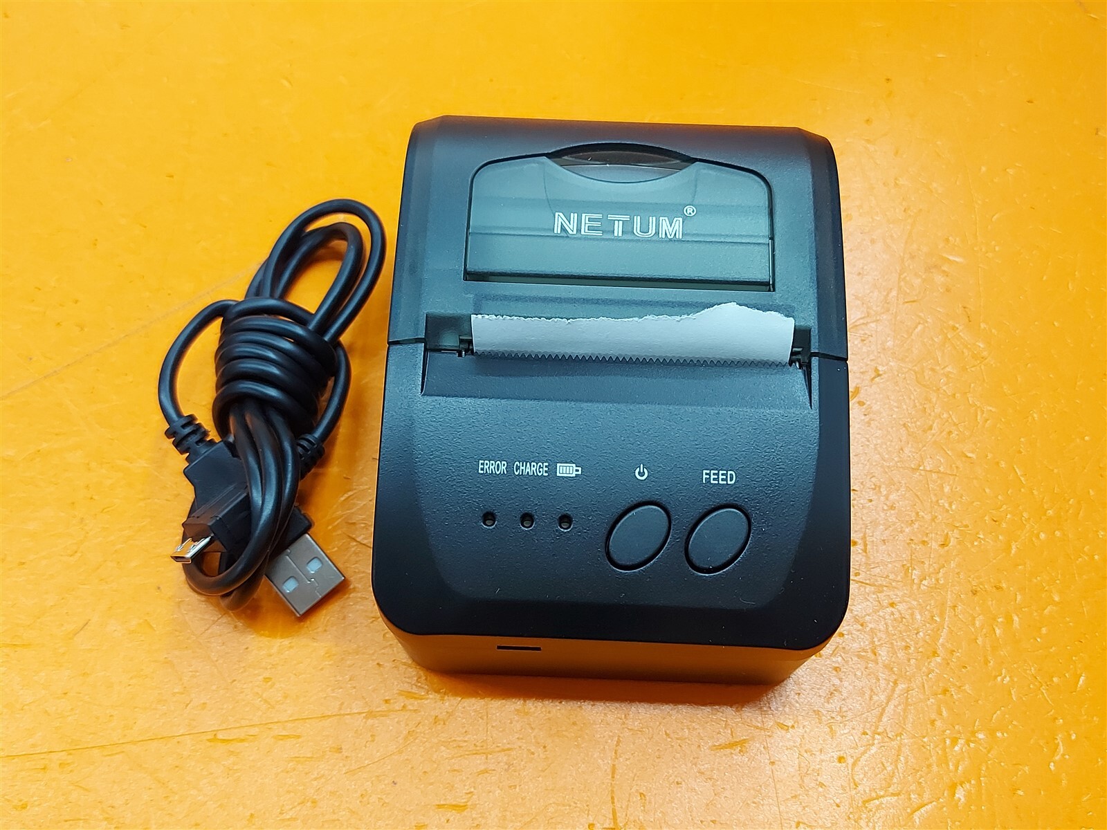 ⭐️⭐️⭐️⭐️⭐️ NETUM NT-1809DD 58mm Mini Thermal Receipt Printer w Cable