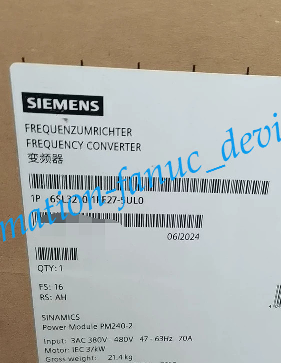 6SL3210-1PE27-5UL0 brand new original SINAMICS G120 power module