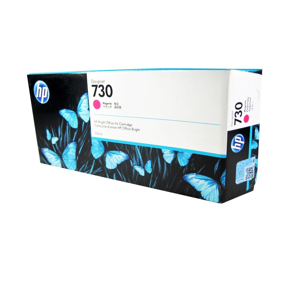 Genuine HP 730 Magenta 300ml Ink Cartridge P2V69A HP DesignJet T1700